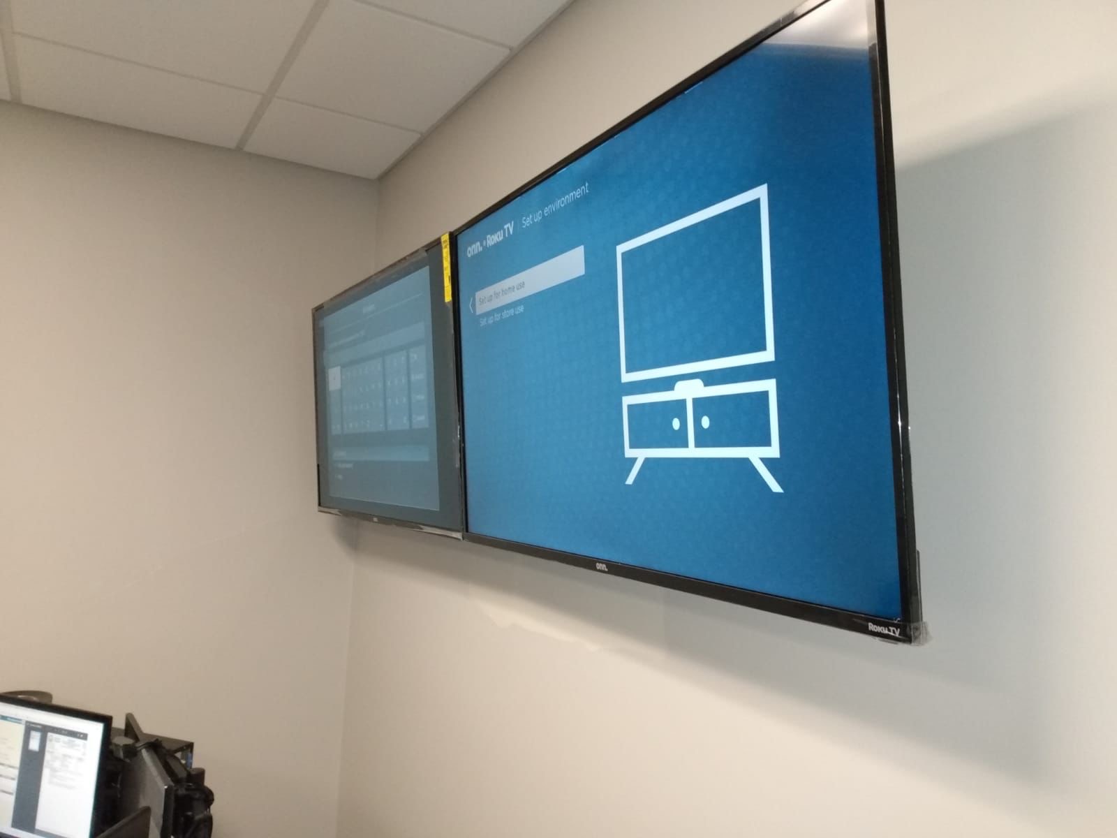 Multi tv install next to each other