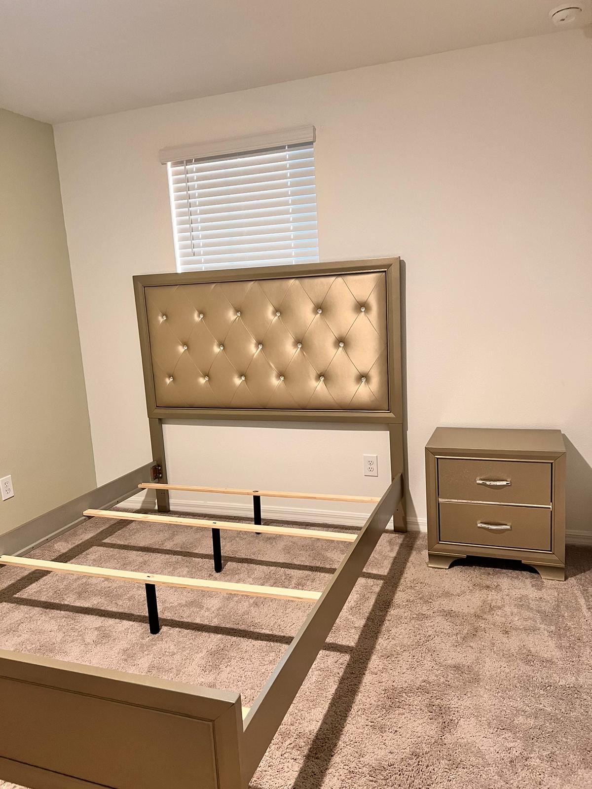 Helped move and build a bed frame