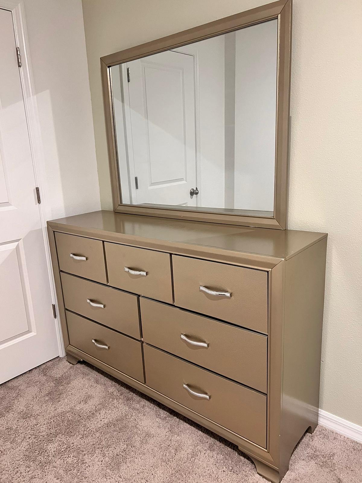 Helped move and installed a mirror to a dresser